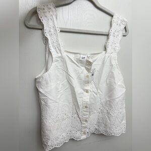 GAP Eyelet Blouse